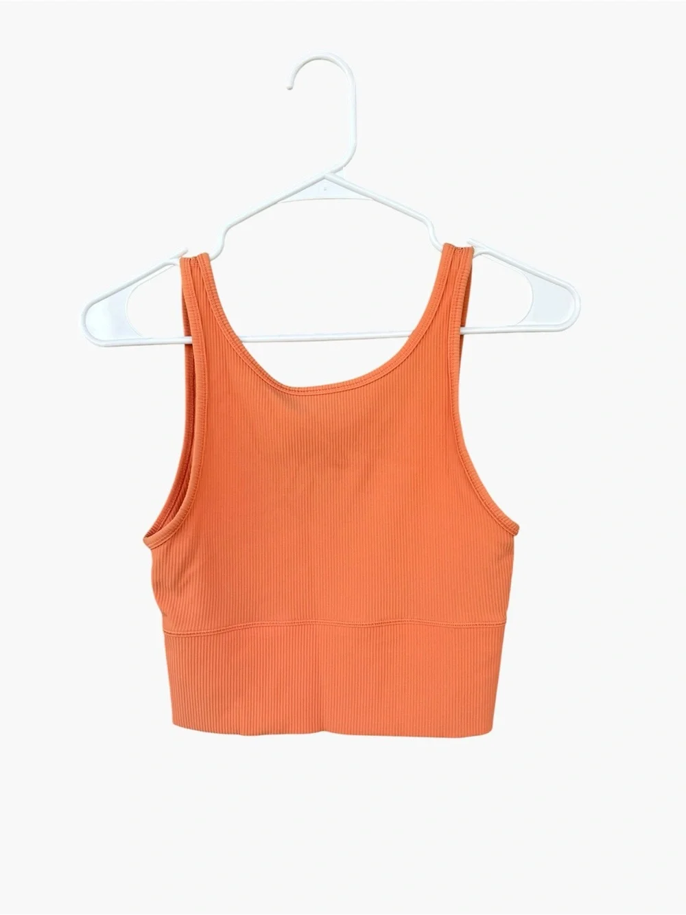 Lululemon Power Pivot Tank *Rib - Golden Apricot Orange - Size 6 - Workout Yoga